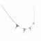 Collier Collier en or blanc 18 carats et diamants 58 Facettes