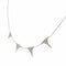 Collier Collier en or blanc 18 carats et diamants 58 Facettes