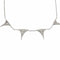 Collier Collier en or blanc 18 carats et diamants 58 Facettes