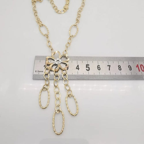 Collier Collier en or bicolore 18 carats 58 Facettes