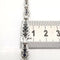 Bracelet Bracelet ancien en or blanc 18 carats, saphirs et diamants 58 Facettes