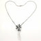 Collier Collier en or blanc 18 carats avec saphirs et diamants 58 Facettes