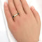 Bague 57 Bague en or jaune 18 carats avec saphirs et diamants 58 Facettes