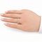 Bague 58 Alliance américaine - Bague en or blanc 18 carats et diamants 58 Facettes