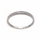 Bague 54 Bague demi-alliance en or blanc 18 carats et diamants 58 Facettes