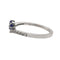 Bague 53 Garden Party - Bague en or blanc 18 carats saphirs et diamants 58 Facettes