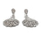 Boucles d'oreilles Boucles d'oreilles en or blanc 18 carats et diamants 58 Facettes