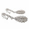 Boucles d'oreilles Boucles d'oreilles en or blanc 18 carats et diamants 58 Facettes