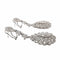 Boucles d'oreilles Boucles d'oreilles en or blanc 18 carats et diamants 58 Facettes