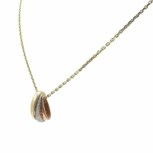 Collier Guy Laroche - Collier pendentif en or 18 carats et diamants 58 Facettes