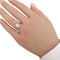 Bague 52 Bague solitaire en or blanc 18 carats et diamant 58 Facettes