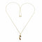 Collier Collier avec pendentif en or jaune 18 carats et diamants 58 Facettes