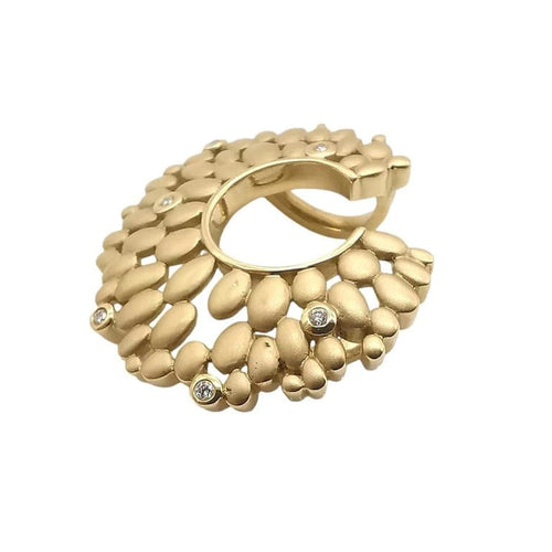 Pendentif Pendentif en or jaune 18 carats et diamants 58 Facettes