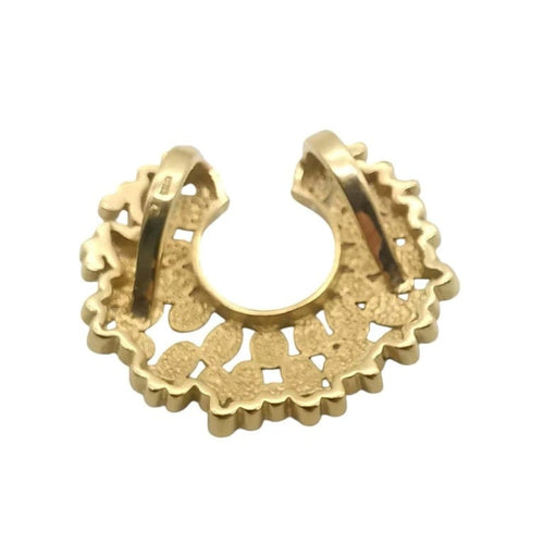 Pendentif Pendentif en or jaune 18 carats et diamants 58 Facettes