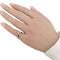 Bague 45 Bague en or blanc 18 carats avec saphir et diamants 58 Facettes