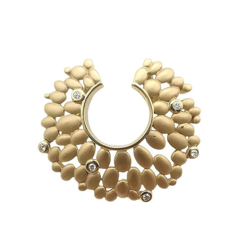 Pendentif Pendentif en or jaune 18 carats et diamants 58 Facettes