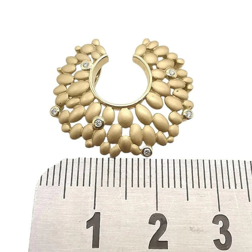 Pendentif Pendentif en or jaune 18 carats et diamants 58 Facettes