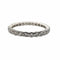 Bague 52 Alliance américaine - Bague en or et platine avec diamants 58 Facettes