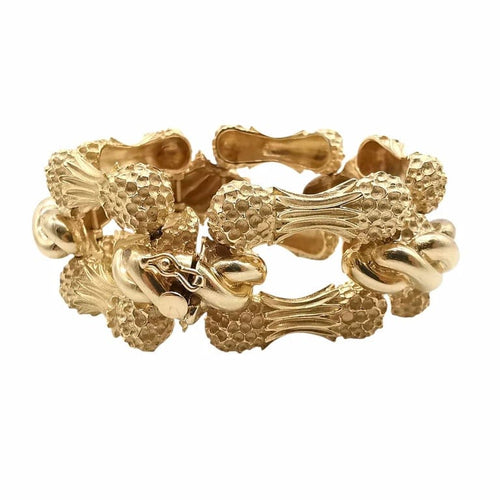 Bracelet Bracelet en or jaune 14 carats 58 Facettes