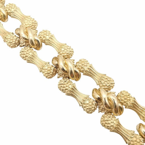 Bracelet Bracelet en or jaune 14 carats 58 Facettes
