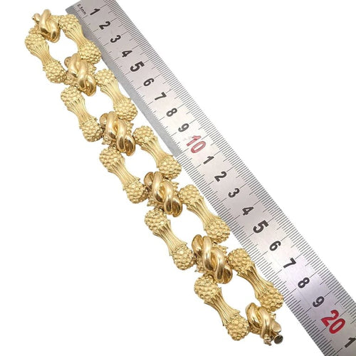 Bracelet Bracelet en or jaune 14 carats 58 Facettes