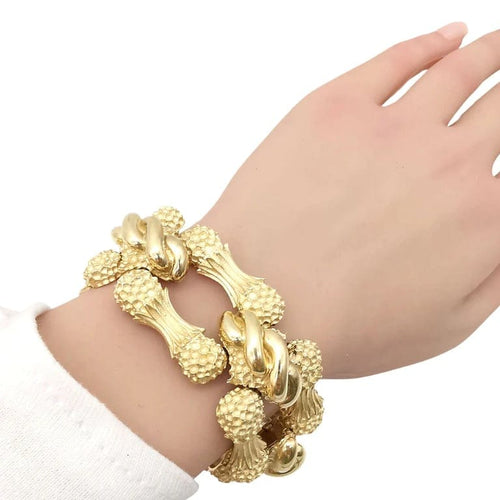 Bracelet Bracelet en or jaune 14 carats 58 Facettes