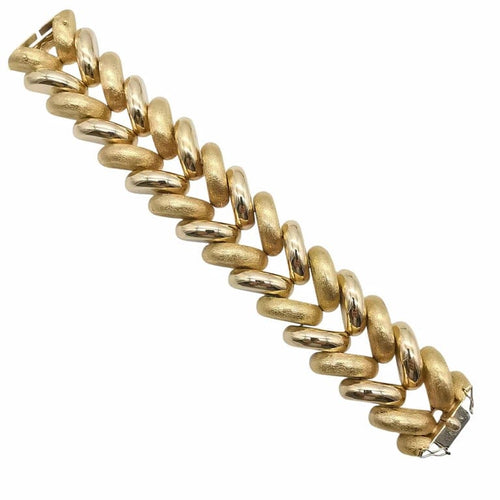 Bracelet Bracelet en or jaune 18 carats 58 Facettes