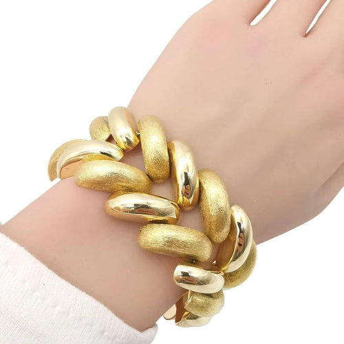 Bracelet Bracelet en or jaune 18 carats 58 Facettes
