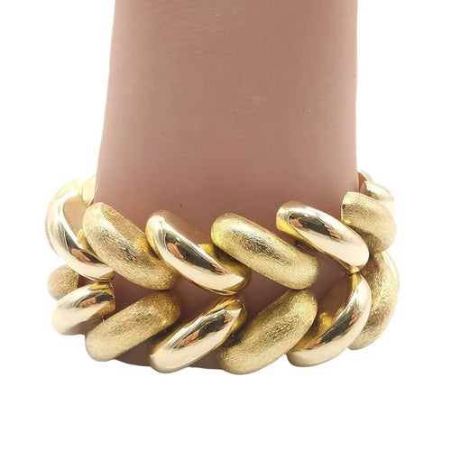 Bracelet Bracelet en or jaune 18 carats 58 Facettes