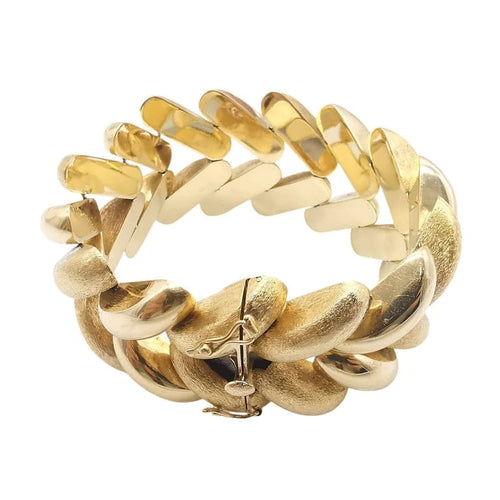 Bracelet Bracelet en or jaune 18 carats 58 Facettes