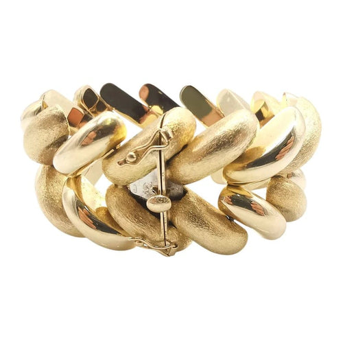 Bracelet Bracelet en or jaune 18 carats 58 Facettes