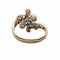 Bague 50 Bague vintage en or rose 18 carats, saphir et diamants 58 Facettes