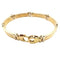 Bracelet Bracelet en or jaune et or blanc 18 carats 58 Facettes