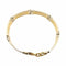 Bracelet Bracelet en or jaune et or blanc 18 carats 58 Facettes