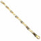 Bracelet Bracelet en or jaune et or blanc 18 carats 58 Facettes