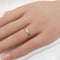 Bague 53 Alliance - Bague en or jaune 18 carats 58 Facettes