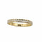 Bague 53 Alliance - Bague en or jaune 18 carats 58 Facettes