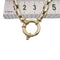 Collier Collier maille grain de riz en or jaune et or blanc 18 carats 58 Facettes