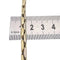 Collier Collier maille grain de riz en or jaune et or blanc 18 carats 58 Facettes