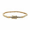 Bracelet Bracelet en or jaune 18 carats et diamants 58 Facettes