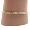 Bracelet Bracelet en or jaune 18 carats et diamants 58 Facettes