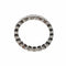 Bague 52 Alliance américaine - Bague en or blanc 18 carats et diamants 58 Facettes