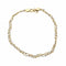 Bracelet Bracelet en or jaune et or blanc 18 carats 58 Facettes