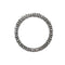 Bague 48 Alliance américaine - Bague en or blanc 18 carats et diamants 58 Facettes