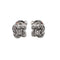 Boucles d'oreilles Boucles d'oreilles en or blanc 18 carats et diamants 58 Facettes
