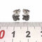 Boucles d'oreilles Boucles d'oreilles en or blanc 18 carats et diamants 58 Facettes