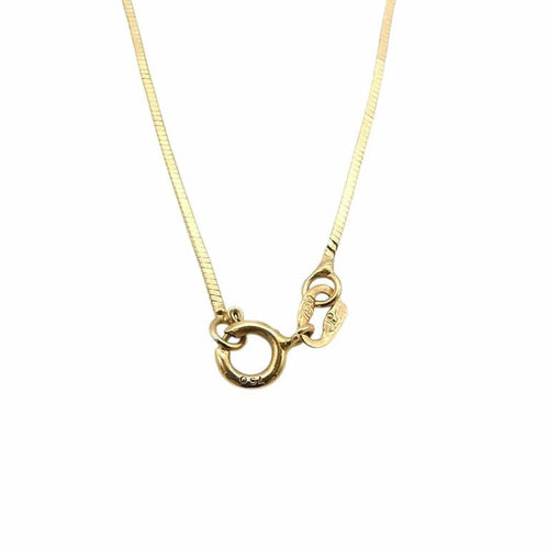 Collier Collier chaîne en or jaune et or blanc 18 carats 58 Facettes