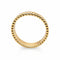 Bague 57 Boucheron Quatre Grosgrain - Alliance en or jaune 18K 58 Facettes
