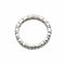 Bague 51 Alliance américaine - Bague en or blanc et diamants 58 Facettes