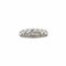 Bague 51 Alliance américaine - Bague en or blanc et diamants 58 Facettes